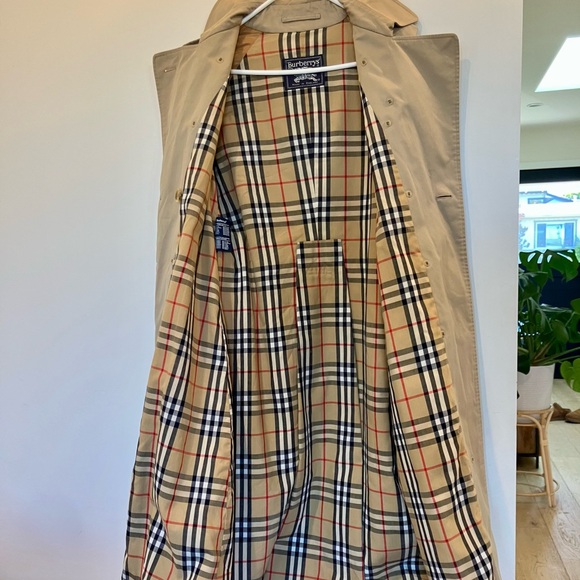 Authentic Vintage Burberry Tench UK women’s size 10(xl) US size 6 extra long - Picture 3 of 10